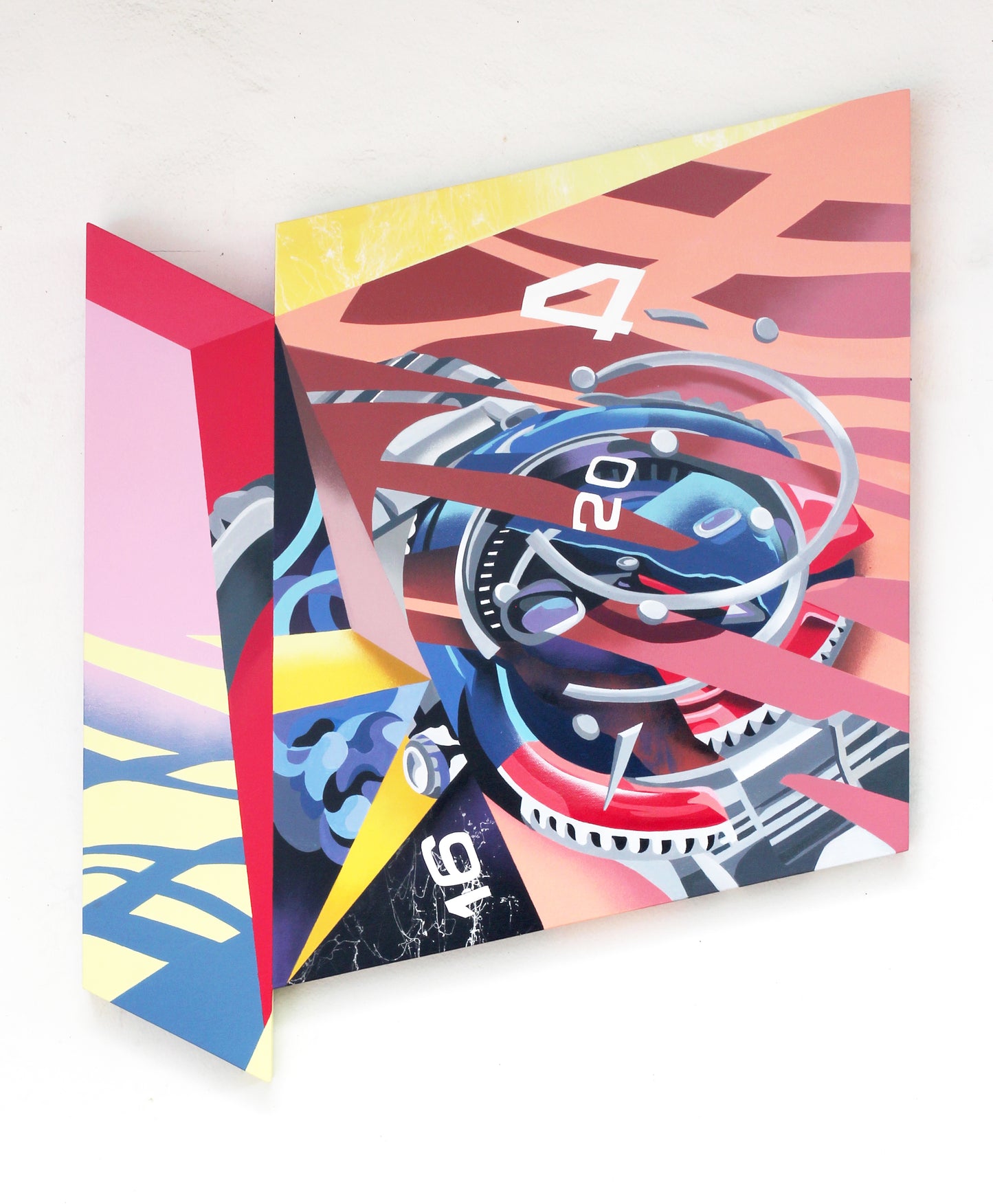 Tutu, The Science of Time & Momentum,, 2023 (diptych)