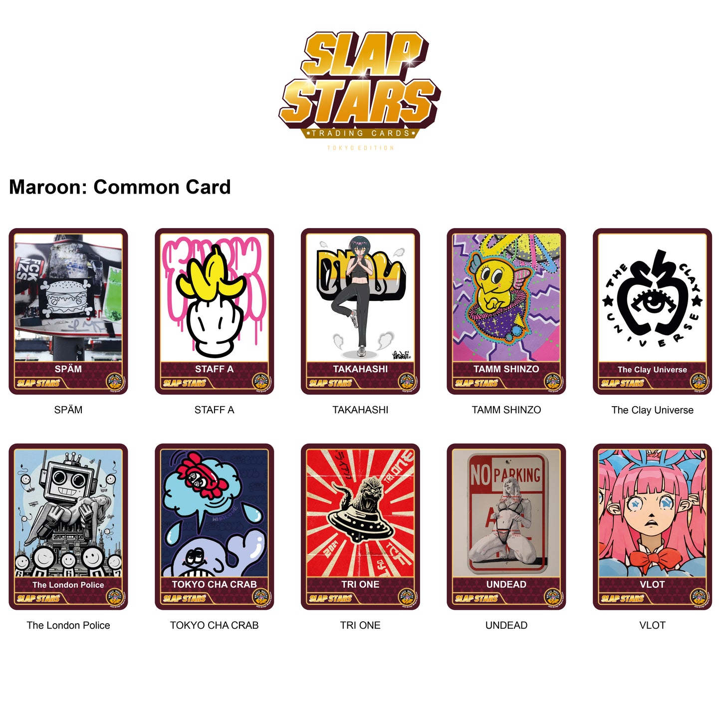 SLAP STARS TRADING CARDS TOKYO EDITION BOX (ボックス)