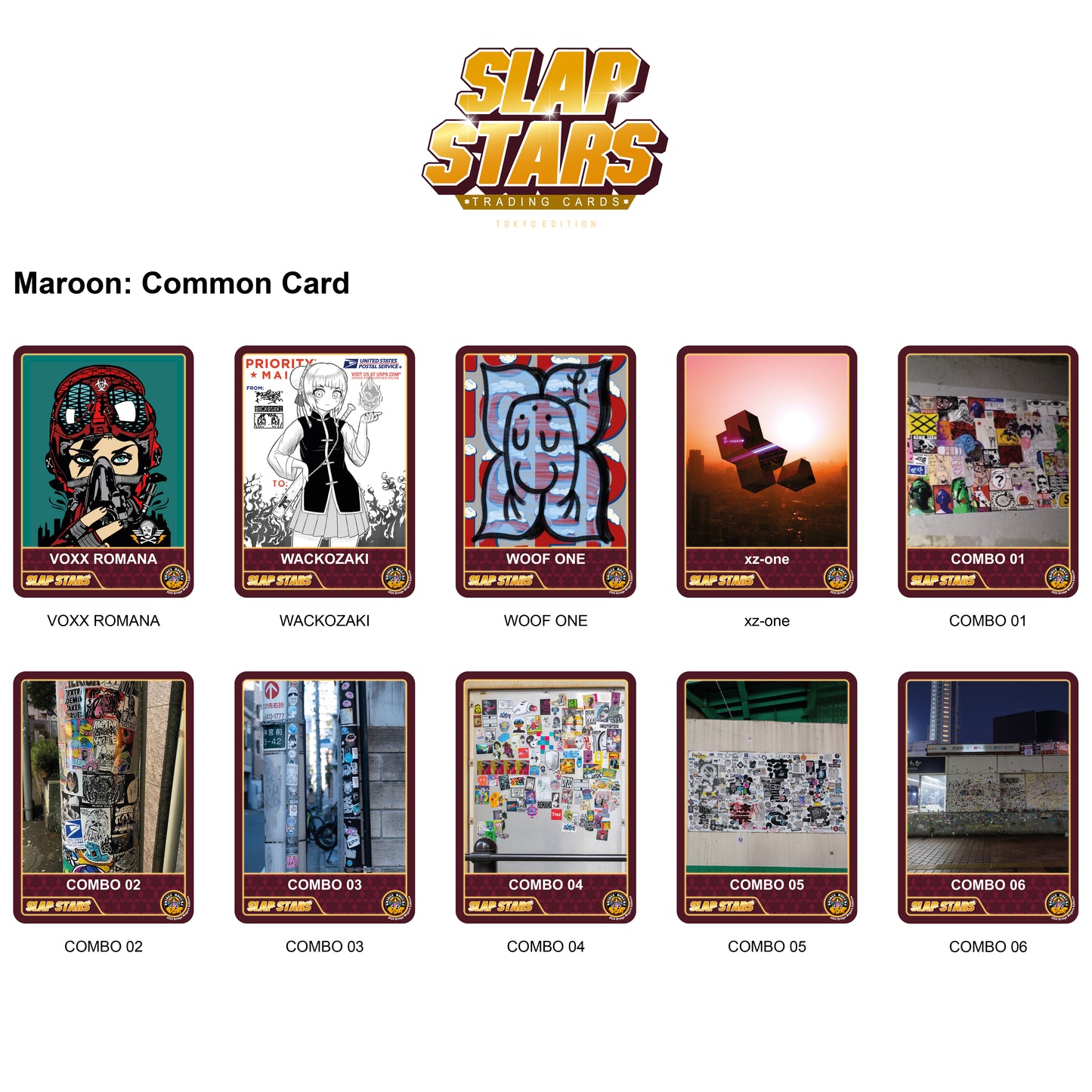 SLAP STARS TRADING CARDS TOKYO EDITION BOX (ボックス)