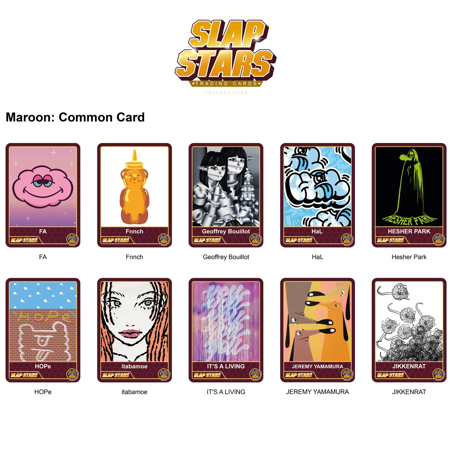 SLAP STARS TRADING CARDS TOKYO EDITION BOX (ボックス)