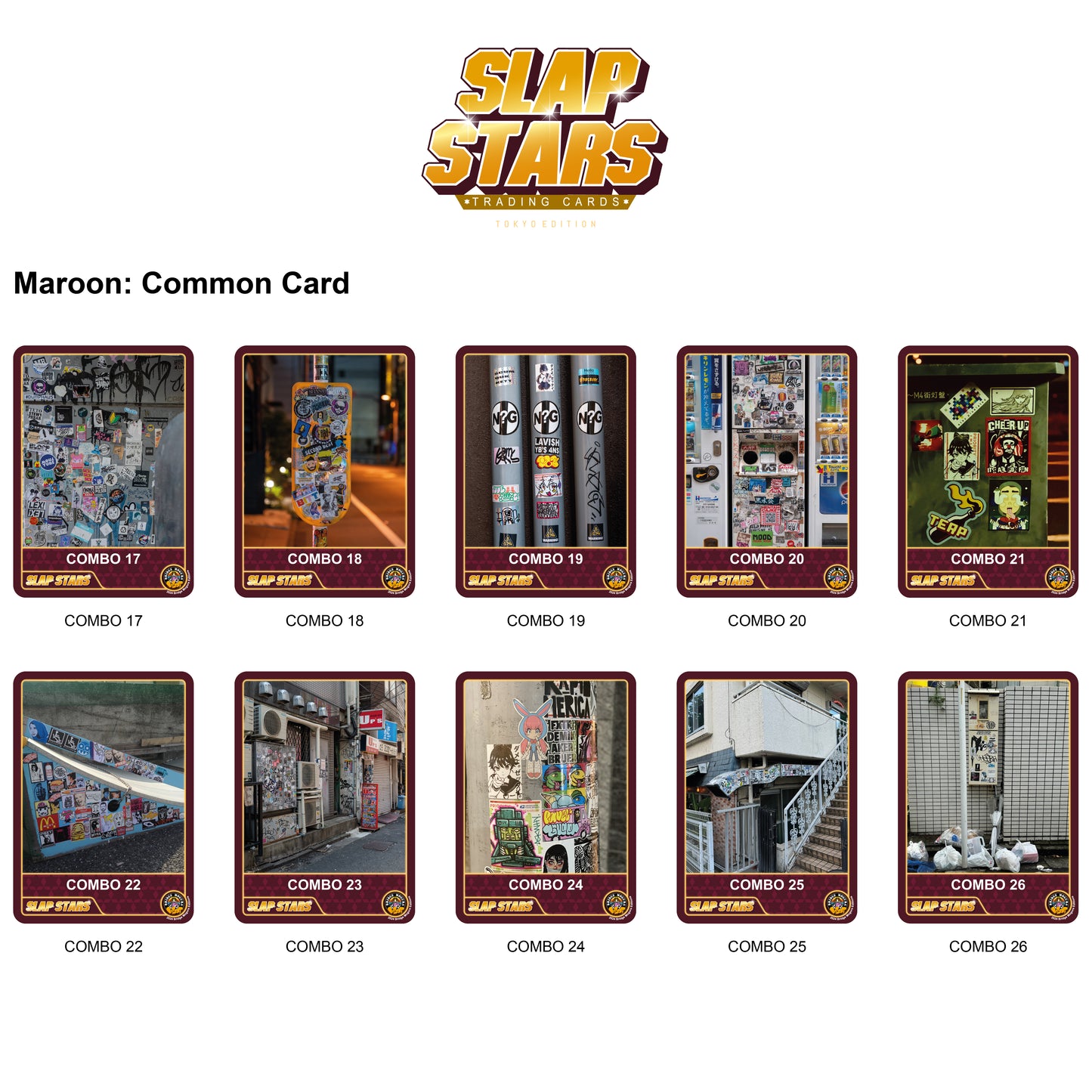 SLAP STARS TRADING CARDS TOKYO EDITION BOX (ボックス)