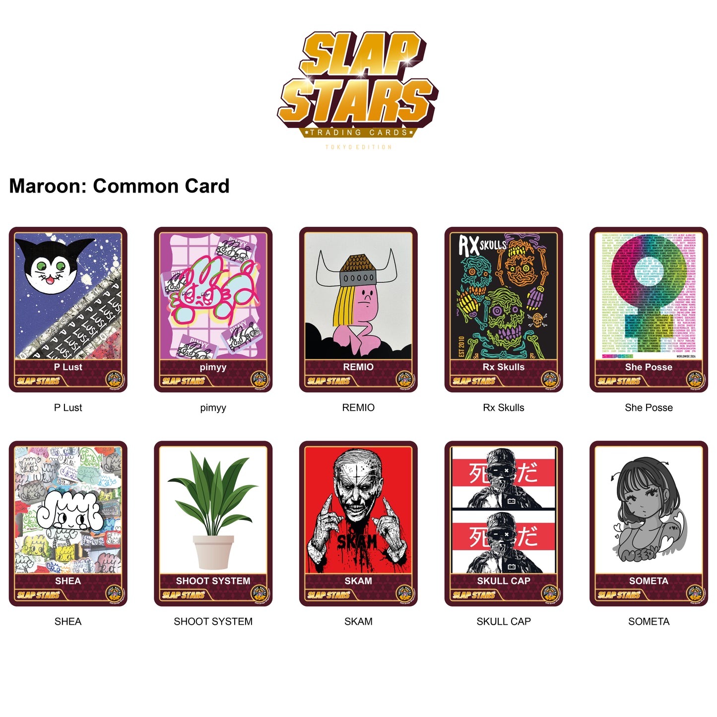 SLAP STARS TRADING CARDS TOKYO EDITION BOX (ボックス)