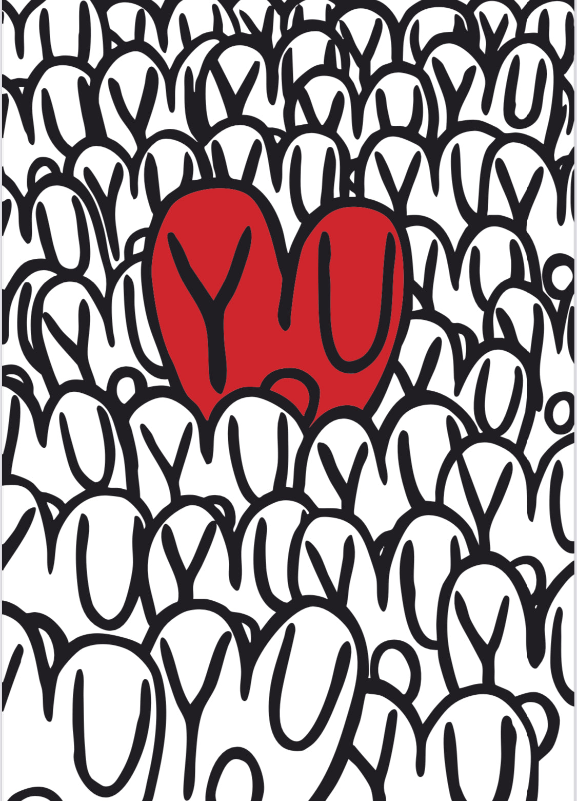 NANA77 - “V” Silscreen Print
