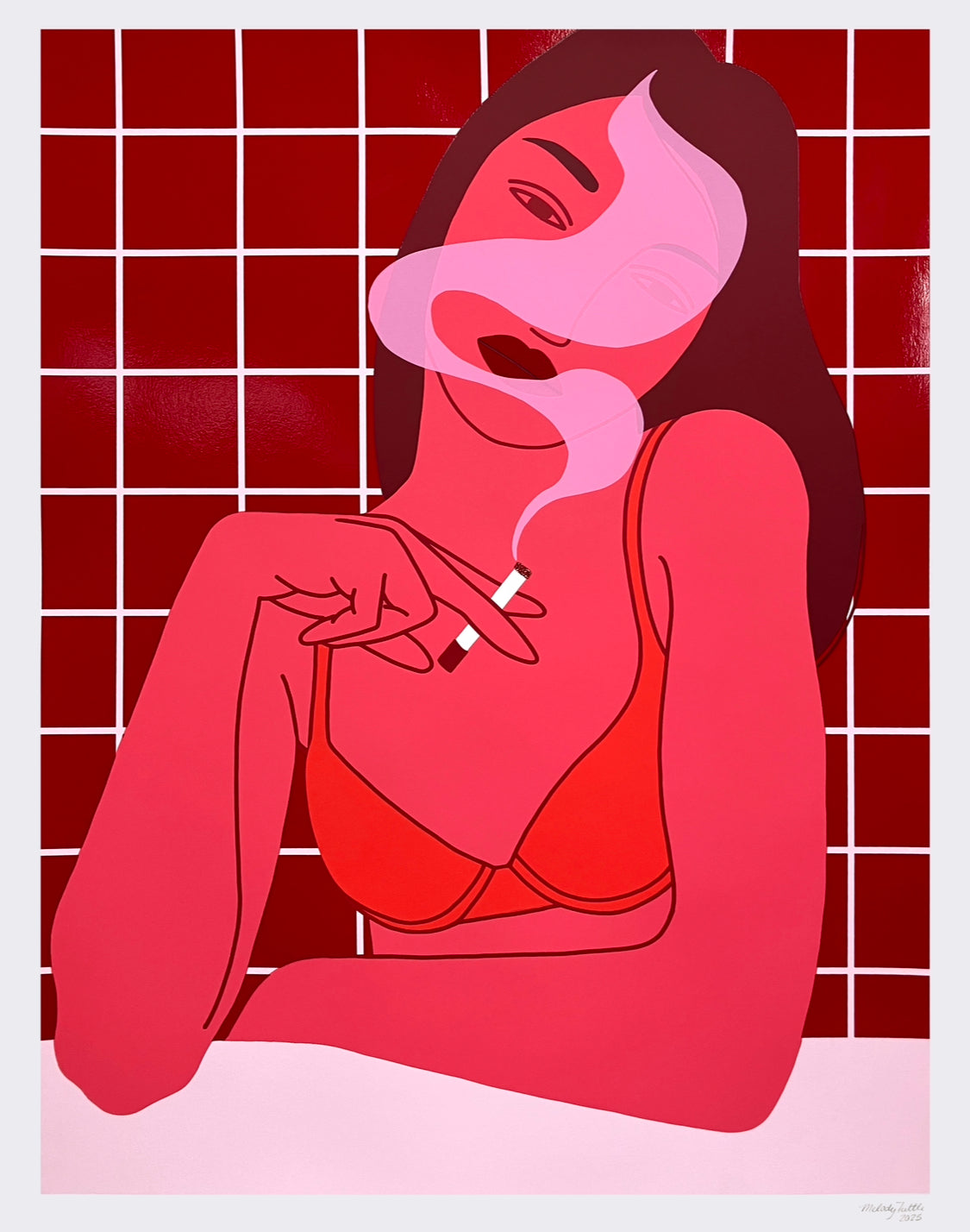 Melody Tuttle "Kitchen Vesper" Silkscreen Print Ed 100