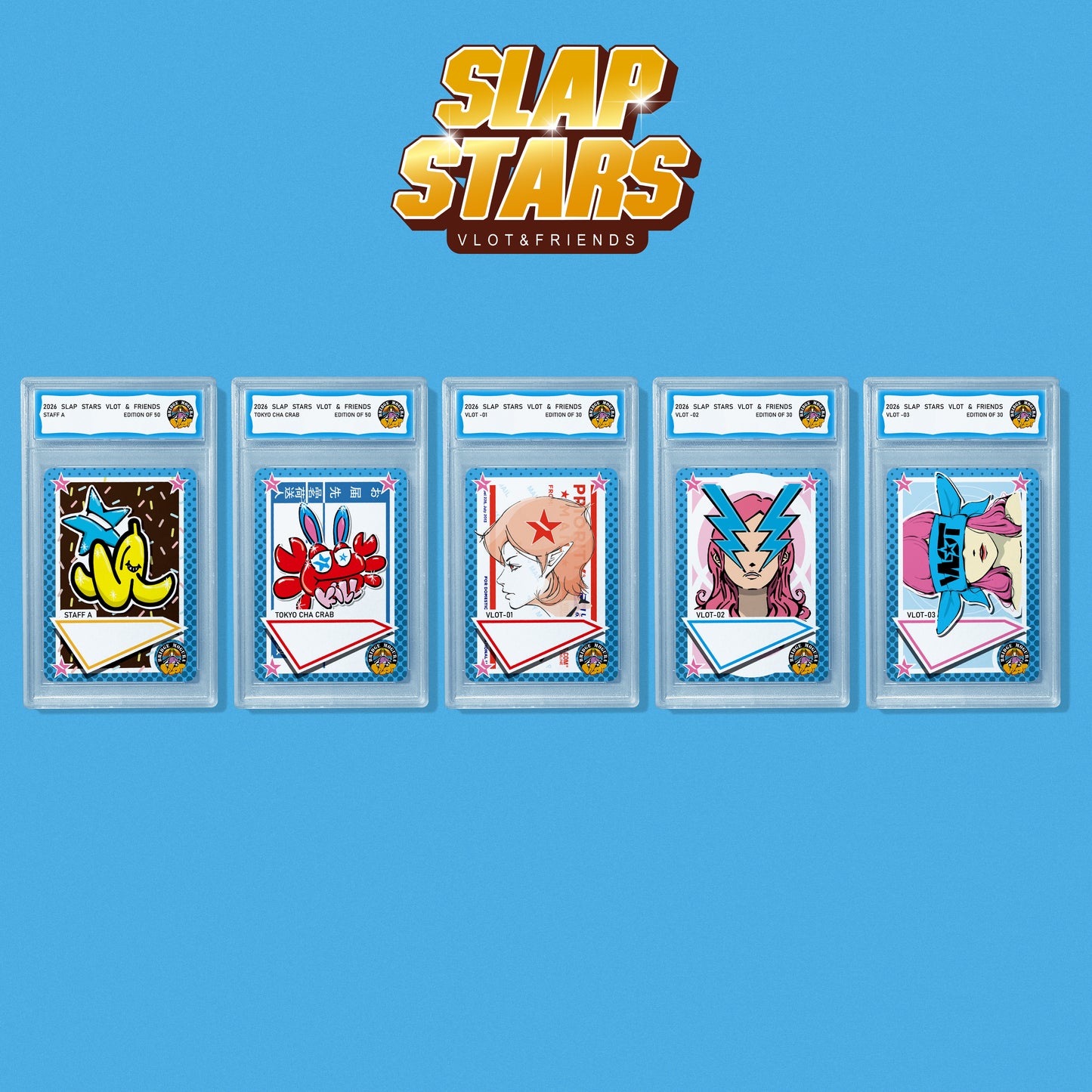 VLOT & FRIENDS TRADING CARDS PACK