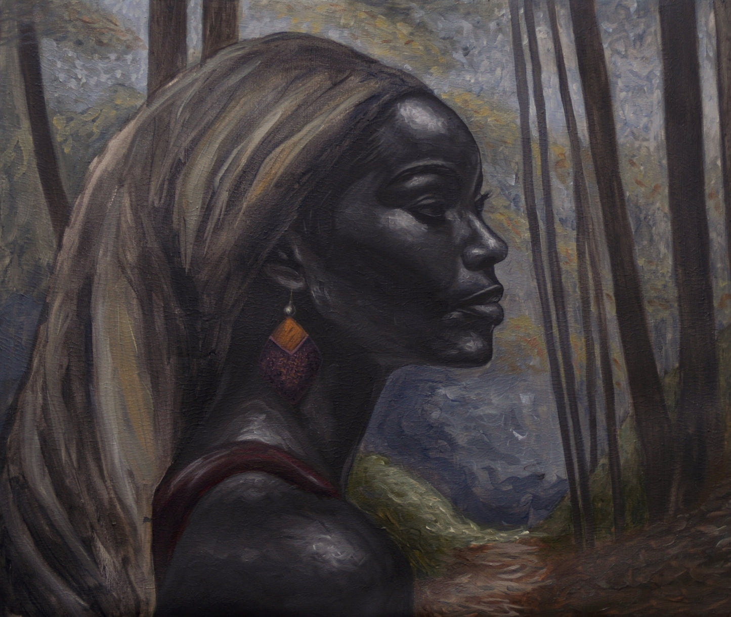 Chiderah Bosah, It Feels Greener On The Other Side IV, 2024