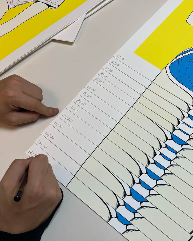 MUSA, "Good Things Will Happen" Coffee Girl Colorway Silkscreen Print