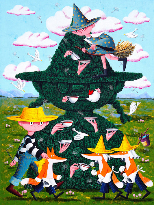 Se-hee Byun, The garden for daisy, 2024