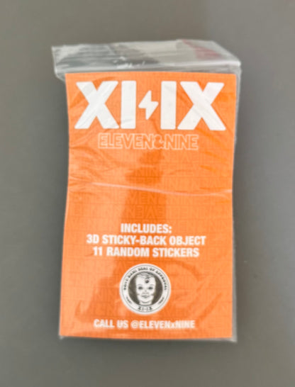 Eleven & Nine Sticker Pack