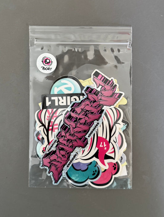 BOKIGIRL Sticker Pack