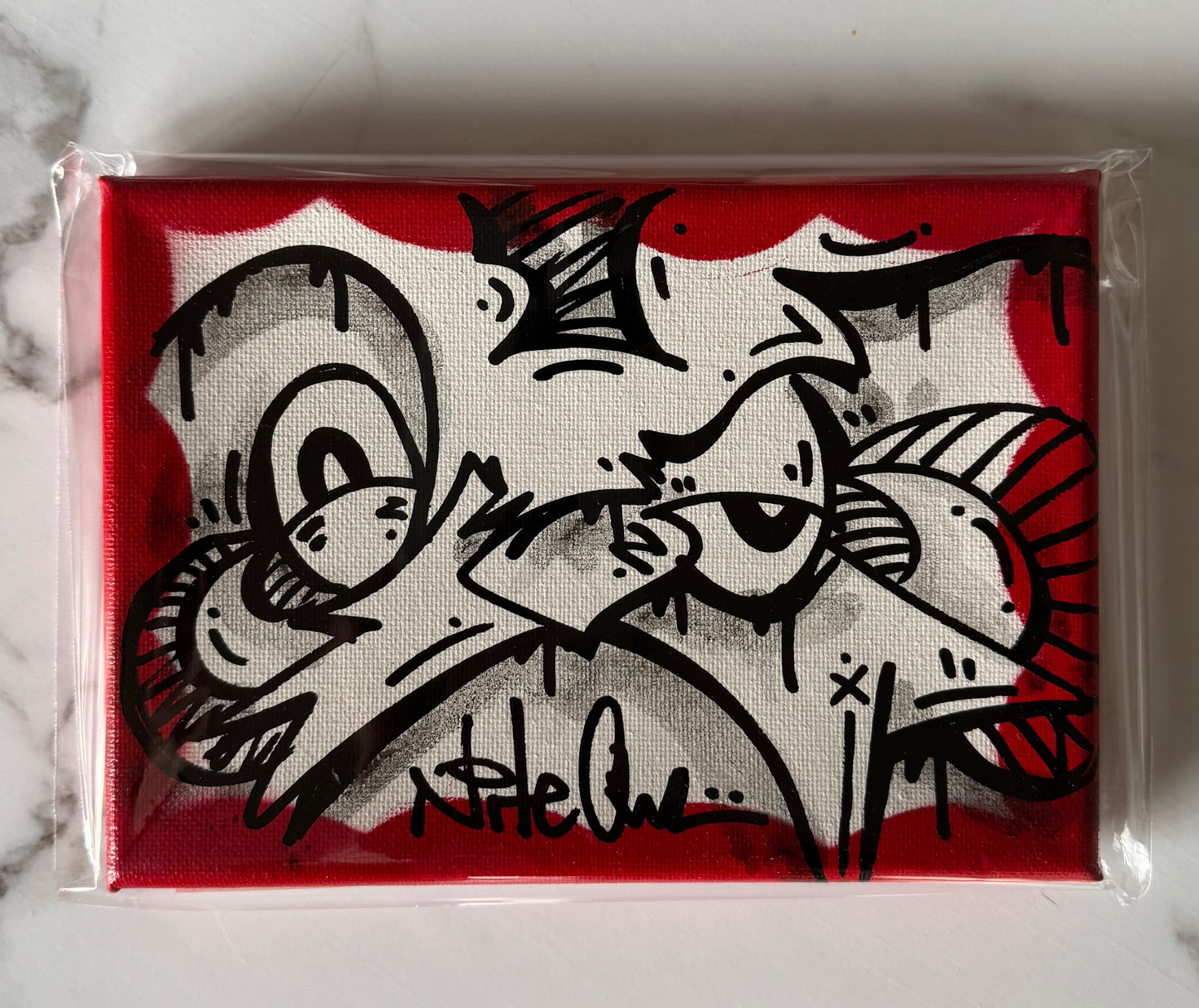 NITE OWL Small Canvas & Sticker Pack
