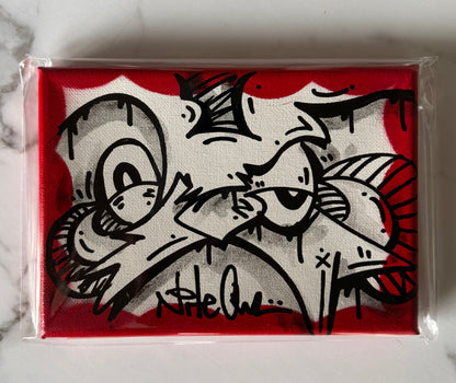 NITE OWL Small Canvas & Sticker Pack