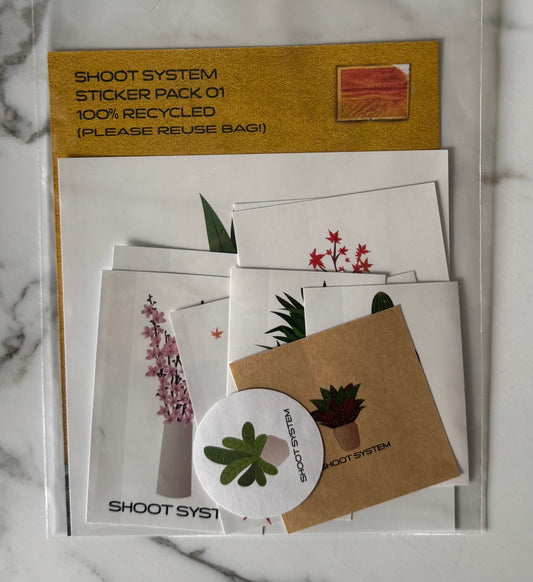 SHOOT SYSTEM Sticker Pack