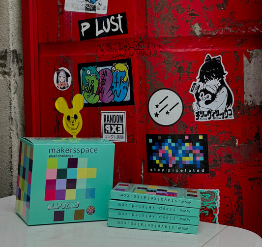 makersspace pixel challenge trading cards (BOX / ボックス)