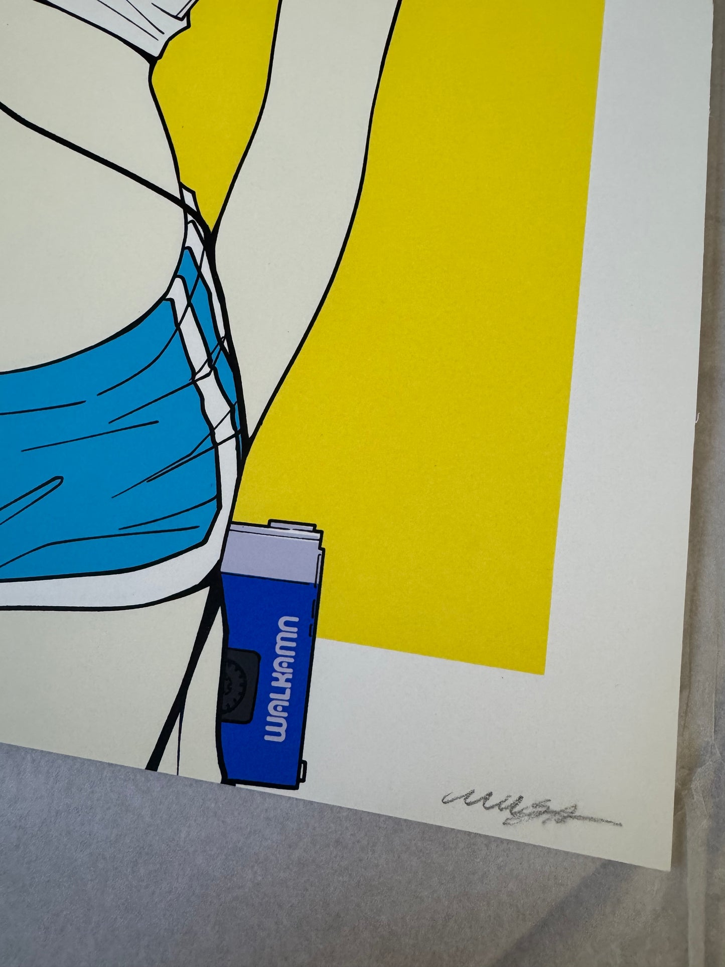 MUSA, "Good Things Will Happen" Matcha Girl Colorway Silkscreen Print