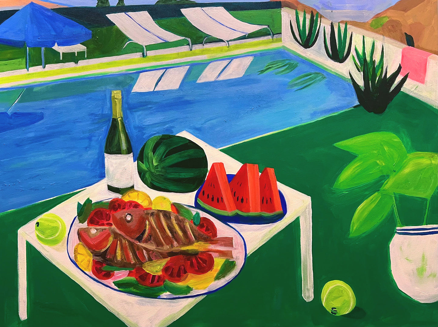 Maggie Cowles, This is How I Picture Summer, 2023