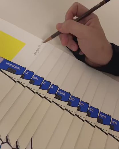 MUSA, "Good Things Will Happen" Matcha Girl Colorway Silkscreen Print